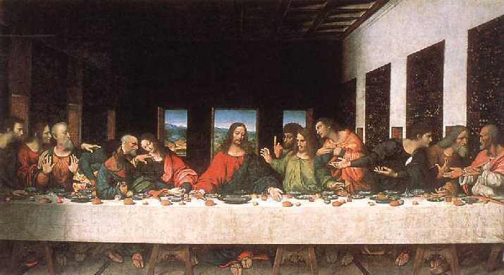 La última cena, Leonardo da Vinci